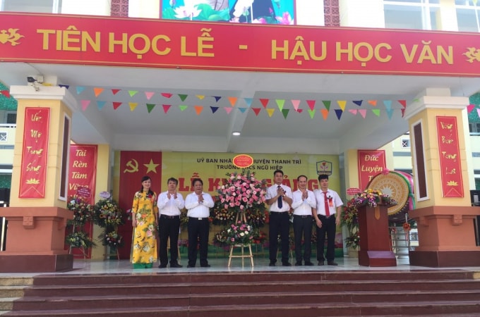 Trong những năm qua, trường THCS Ngũ Hiệp luôn được sự quan tâm sát sao từ Phòng Giáo dục và Đào tạo, UBND huyện Thanh Trì.