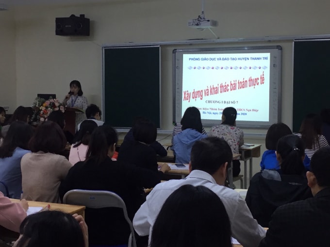 Các cuộc thi chuyên môn do phòng Giáo dục và Đào tạo huyện Thanh Trì tổ chức được nhà trường hưởng ứng, đạt nhiều thành tích cao.