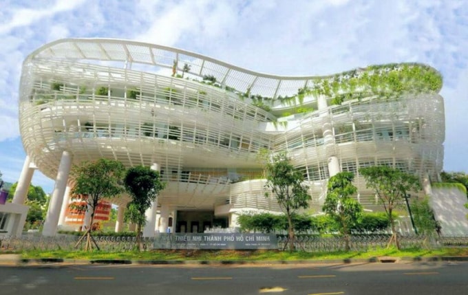 Nhà Thiếu nhi Thành phố. Ảnh: nhathieunhitphcm.com.vn