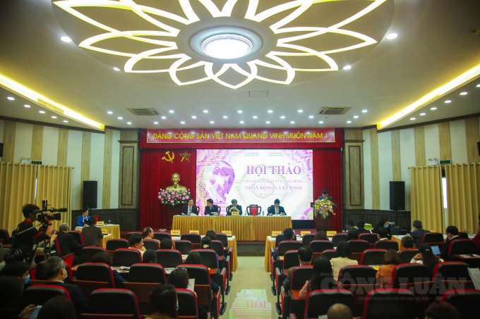 Quang cảnh buổi hội thảo.
