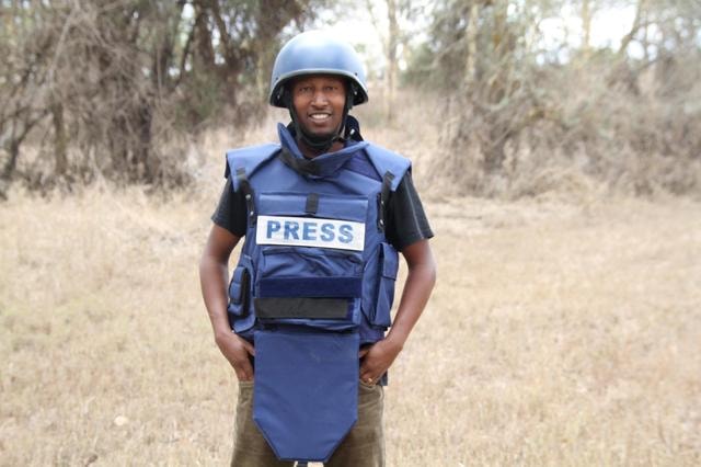 Anh Kumerra Gemechu, quay phim của Reuters tại Ethiopia. Ảnh: Reuters
