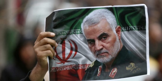 Iran vừa đưa thêm một số cá nhân người Mỹ vào danh sách có liên quan đến vụ ám sát Thiếu tướng Soleimani, Chỉ huy Lực lượng Vệ binh Cách mạng Hồi giáo Iran - Ảnh: Reuters