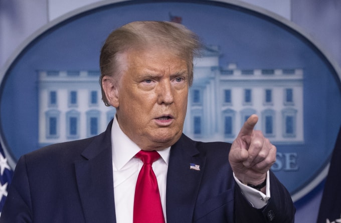 Chính quyền của ông Trump đã kháng cáo lệnh ngăn chặn hạn chế đối với TikTok - Ảnh: Reuters