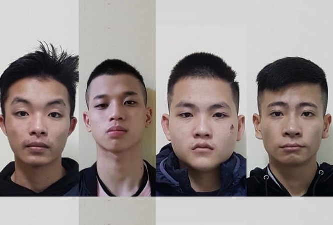 4 đối tượng đã bị Công an bắt giữ. Ảnh: tienphong.vn