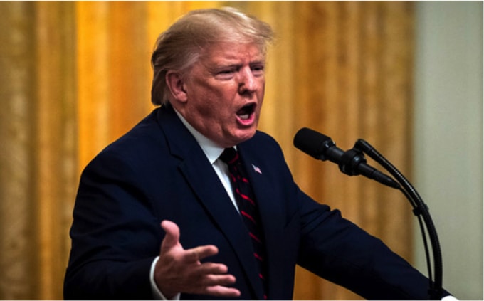 Ông Trump liên tục hành động trong những tuần cuối cùng của nhiệm kỳ Tổng thống. Ảnh: Getty