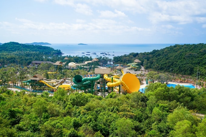 Đảo Hòn Thơm thuộc quần đảo An Thới được Sun Group tập trung đầu tư phát triển du lịch.