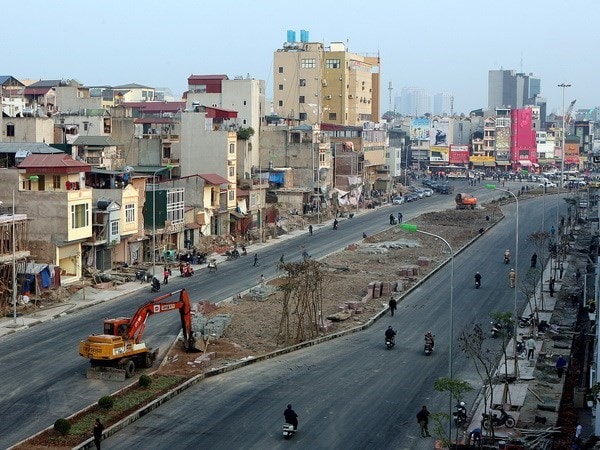 Hà Nội sẽ triển khai để đầu tư khép kín các đường vành đai Thủ đô trong thời gian tới để hoàn thiện hạ tầng giao thông. Ảnh: vietnamplus.vn