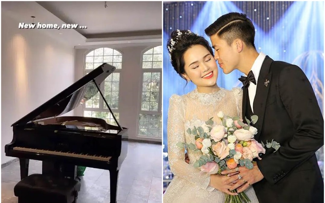 Quỳnh Anh khoe sắm nhà mới đón Tết, chưa hoàn thiện nhưng không gian nếu đầy đủ sẽ hoành tráng cỡ nào. Ảnh: internet