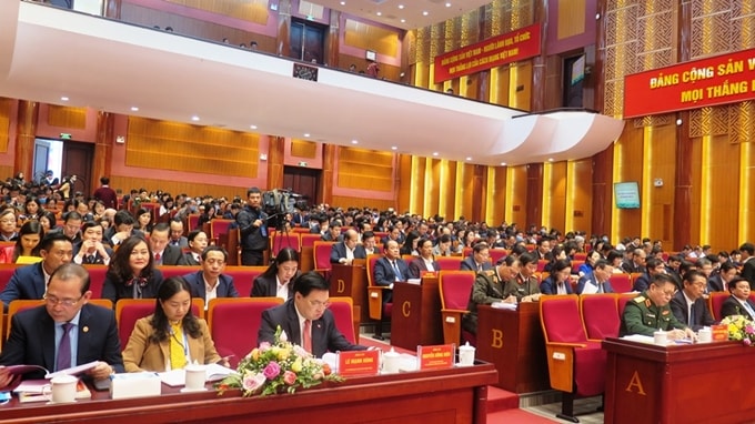 Các đại biểu tham dự hội nghị.
