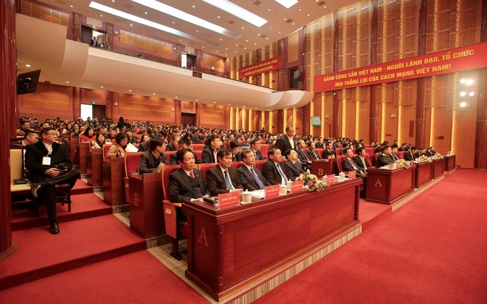 Các đại biểu tham dự hội nghị tổng kết công tác báo chí năm 2020. Ảnh: VT