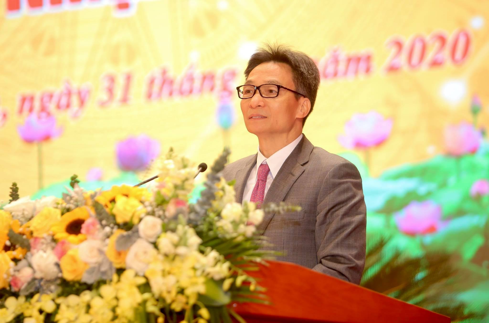 Phó Thủ tướng Vũ Đức Đam đánh giá, năm 2020 rất nhiều năng lượng tích cực được báo chí khơi dậy, lan tỏa.