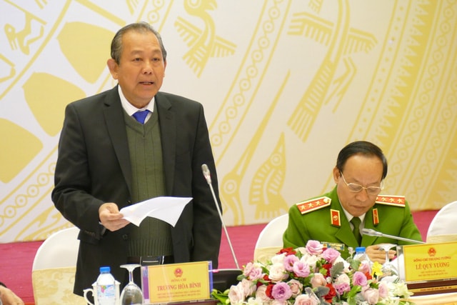 Phó Thủ tướng Thường trực Chính phủ Trương Hòa Bình. Ảnh: TL