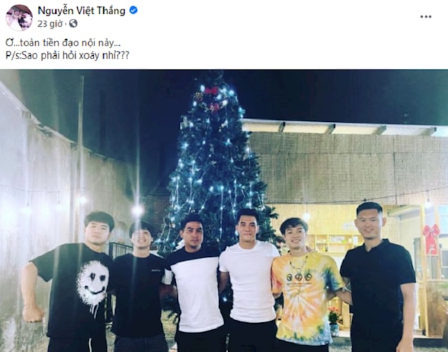 Dòng trạng thái đầy ẩn ý của Việt Thắng. Ảnh: FB