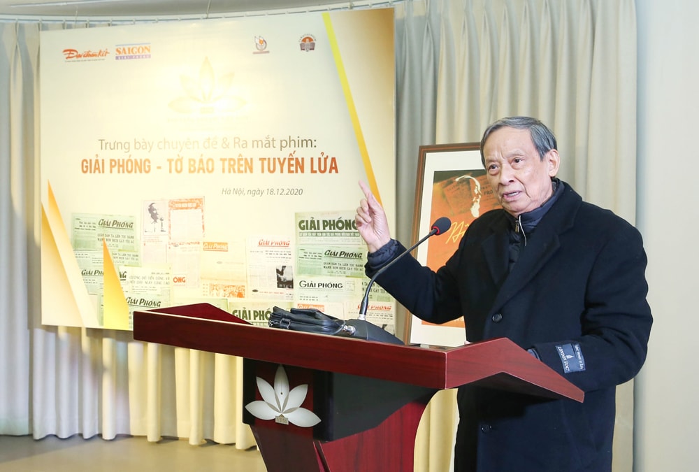 Nhà báo Cao Kim mong muốn giới trẻ làm báo ngày hôm nay bước tiếp truyền thống quý báu của cha ông.