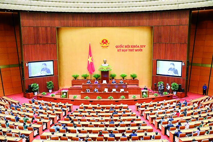 Toàn cảnh Chủ tịch Quốc hội Nguyễn Thị Kim Ngân