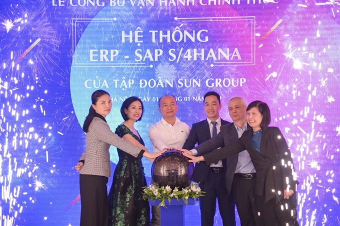 Lễ công bố vận hành chính thức hệ thống ERP-SAP của tập đoàn Sun Group