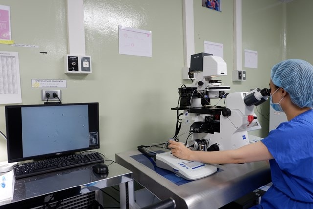 Nhiều máy móc hiện đại bên trong Bệnh viện Phụ sản Hà Nội.