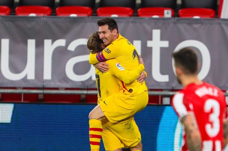 Tiền đạo Messi có trận đấu đầy ấn tượng. Ảnh: vietnamnnet.vn