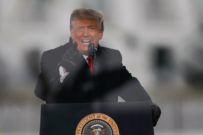Tổng thống Mỹ Donald Trump. Ảnh: Reuters
