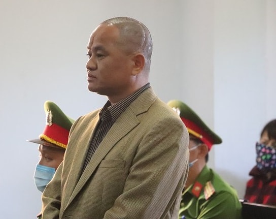 Bị cáo Đỗ Văn Minh tại tòa.