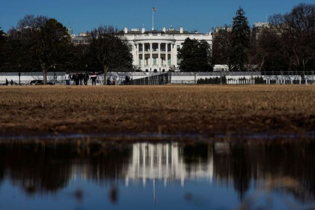 Khuôn viên Nhà Trắng, Mỹ. Ảnh: Reuters