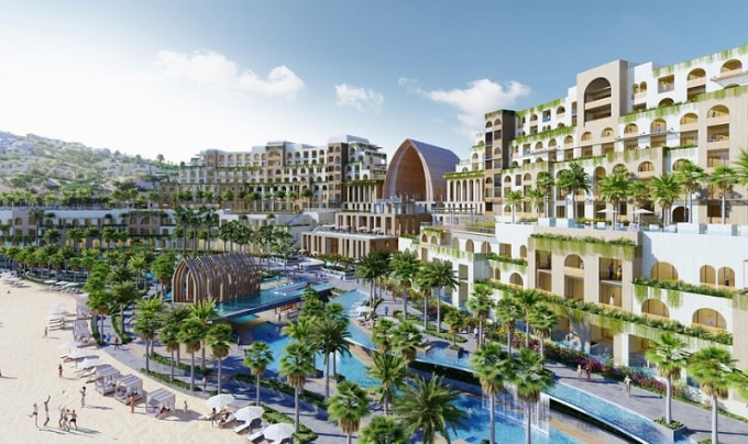 Thiết kế của Khu nghỉ dưỡng Mũi Dinh Ecopark đã đạt giải thưởng “Siêu dự án tốt nhất của tương lai” trong khuôn khổ giải MIPIM 2018 diễn ra tại Pháp.