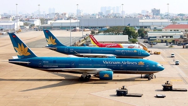 Tạm dừng các chuyến bay về Việt Nam từ các quốc gia, vùng lãnh thổ có lây nhiễm chủng biến thế mới của virus SARS-CoV-2. Ảnh minh họa