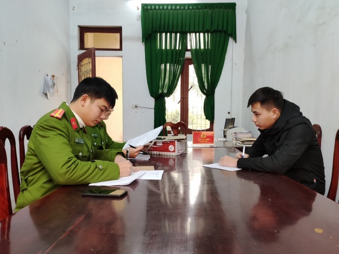 Đối tượng Chu Đại Nghĩa tại cơ quan điều tra
