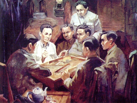 bai1 dai hoi dang lan i cung co he thong to chuc cua dang xac dinh duong loi cho thoi ky dau tranh moi hinh 1