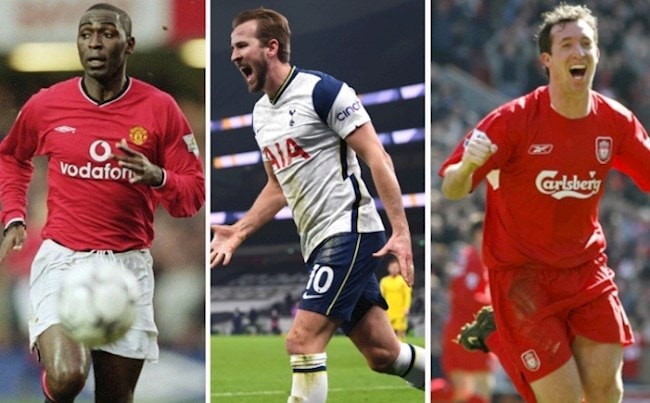 Tiền đạo Harry Kane sánh ngang với huyền thoại MU. Ảnh: internet