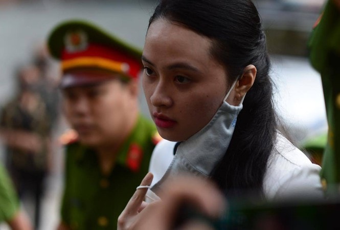 Ngọc Miu trước đó bị tòa sơ thẩm tuyên án 16 năm tù về tội tàng trữ trái phép chất ma tuý.