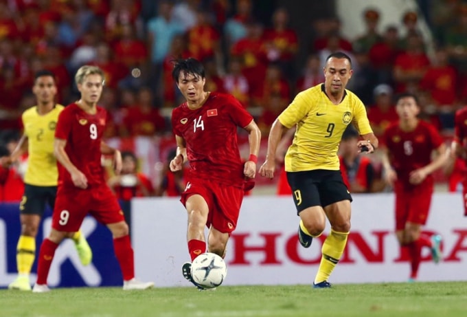 Đội tuyển Việt Nam có khả năng đá phần còn lại của vòng loại World Cup 2022 tại Trung Quốc. Ảnh: TL