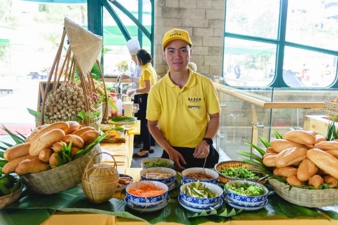 Góc ẩm thực tại Sun World BaDen Mountain.