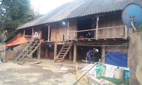 Gia đình xảy ra vụ thảm sát thương tâm (Ảnh: congan)