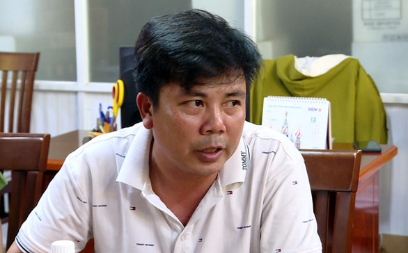 Tống Văn Thế bị bắt giữ. Ảnh: tuoitre.vn