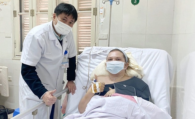 Bệnh nhân đã có thể xuất viện, được dùng thuốc chống độc. Ảnh: dantri.com.vn