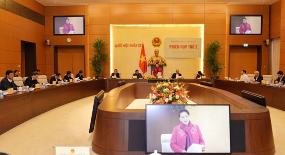 Quang cảnh phiên họp (Ảnh Chiến Thắng)