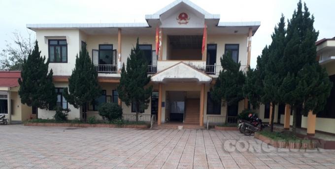 Trụ sở UBND xã Linh Hải, huyện Gio Linh, tỉnh Quảng Trị.