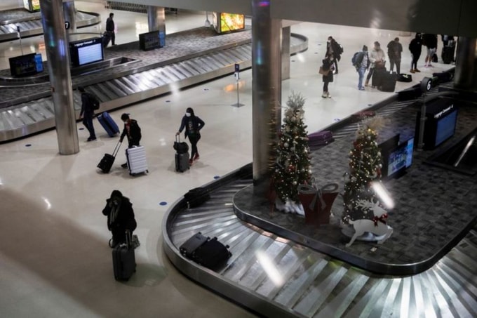 Sân bay JFK, Mỹ. Ảnh: Reuters