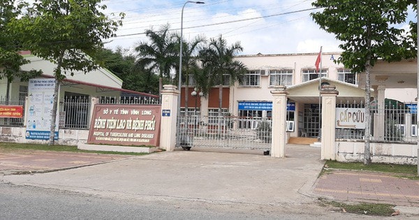 Bệnh viện Lao và Bệnh Phổi Vĩnh Long, nơi BN 1.440 cách ly và điều trị. Ảnh: tienphong.vn