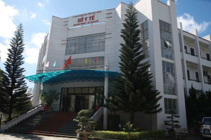 Sở Y tế tỉnh Đắk Nông.