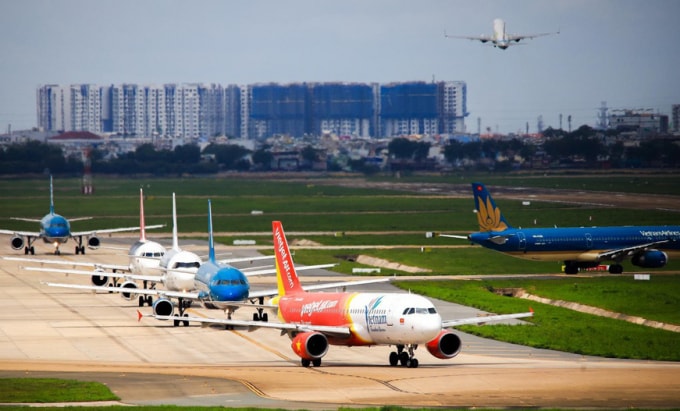 Tần suất bay phục vụ khách nội địa tăng cao trong dịp Tết Nguyên đán (Ảnh minh họa)