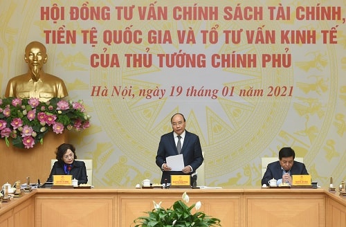Thủ tướng Chính phủ Nguyễn Xuân Phúc đã phát biểu tại cuộc họp.