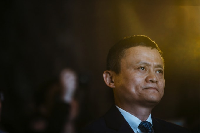Tỷ phú Jack Ma. Ảnh: Getty