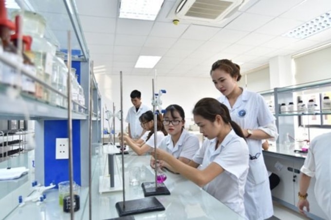 Các trường đại học, cao đẳng ngoài công lập nhiều năm nay đã có những đầu tư lớn xây dựng cơ sở vật chất, phục vụ học tập, nghiên cứu (ảnh nguồn internet).