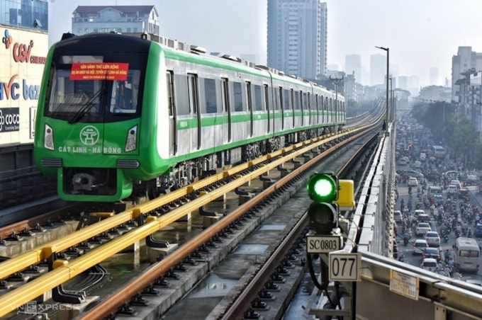 Thêm một DN Trung Quốc trúng thầu một gói thầu nhỏ của Dự án đường sắt trên cao Cát Linh-Hà Đông. Ảnh minh họa.