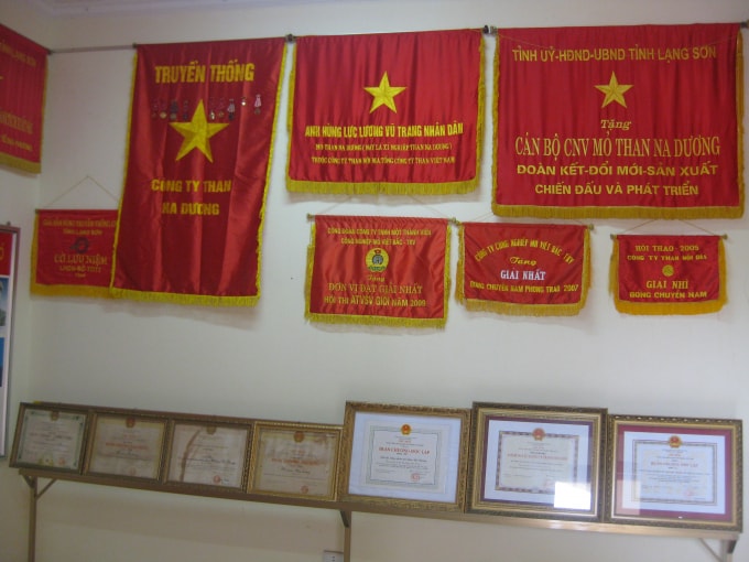 Công ty TNHH MTV Than Na Dương với hơn 60 năm đã nhận được nhiều danh hiệu cao quý do Nhà nước trao tặng.