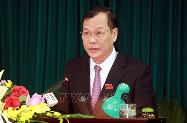 Chủ tịch HĐND tỉnh Nam Định Lê Quốc Chỉnh. Ảnh: TTXVN