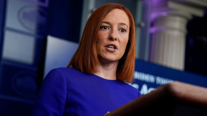 Người phát ngôn Nhà Trắng Jen Psaki cho biết chính quyền Tổng thống Joe Biden muốn gia hạn 5 năm hiệp ước New START với Nga - Ảnh: Reuters