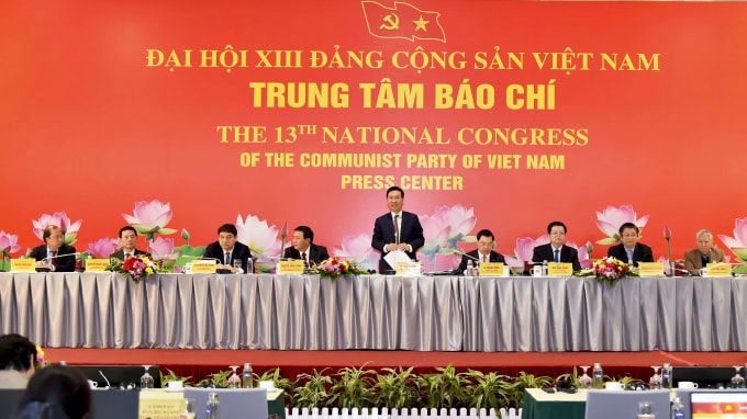 Họp báo thông tin công tác tuyên truyền Đại hội Đại biểu toàn quốc lần thứ XIII của Đảng